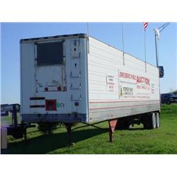 UTILITY 42ft. T/A STORAGE VAN TRAILER, s/n 7U94145001: