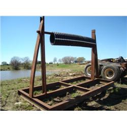 CUSTOMBUILT STEEL SPOOL RACK