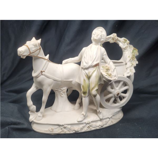 German Bisque Statue A