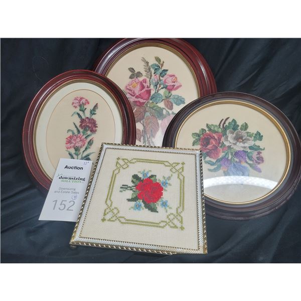 Framed Petit Point A