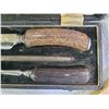 Image 6 : Antique  Carving Set w Bone Handles & More A