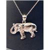 Image 3 : Sterling Silver Elephant Necklace A