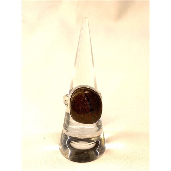 Sterling Silver Opal Ring A