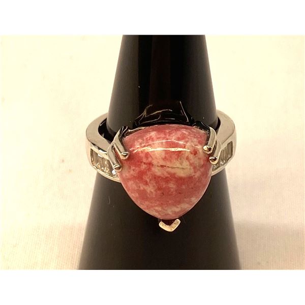 Norwegian Platinum Sterling Silver Ring A