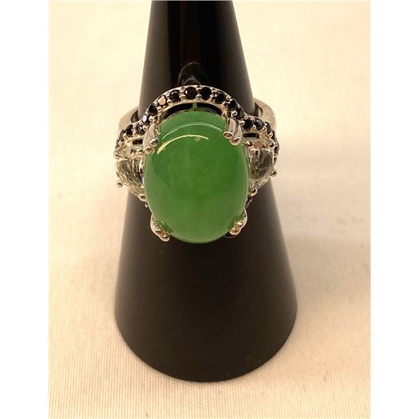 Platinum & Sterling Silver Ring A