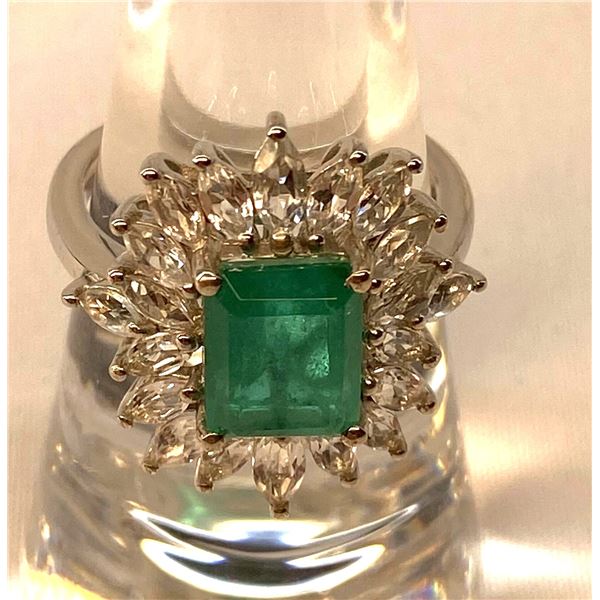 Platinum & Sterling Silver Ring A