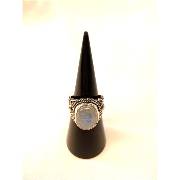 Sterling Silver Moonstone Ring A