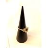Image 3 : Qtz & Sim Diamond Sterling Silver Ring