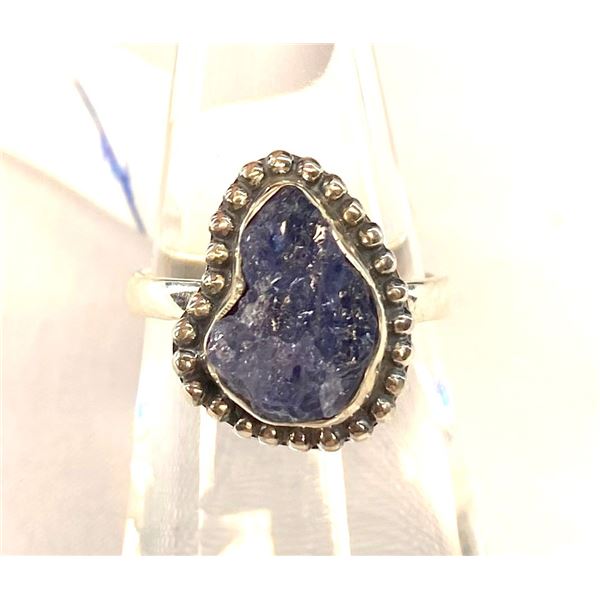 Sterling Silver Tanzanite Ring A