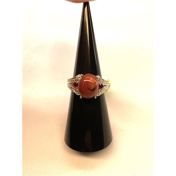 Platinum & Sterling Silver Ring A