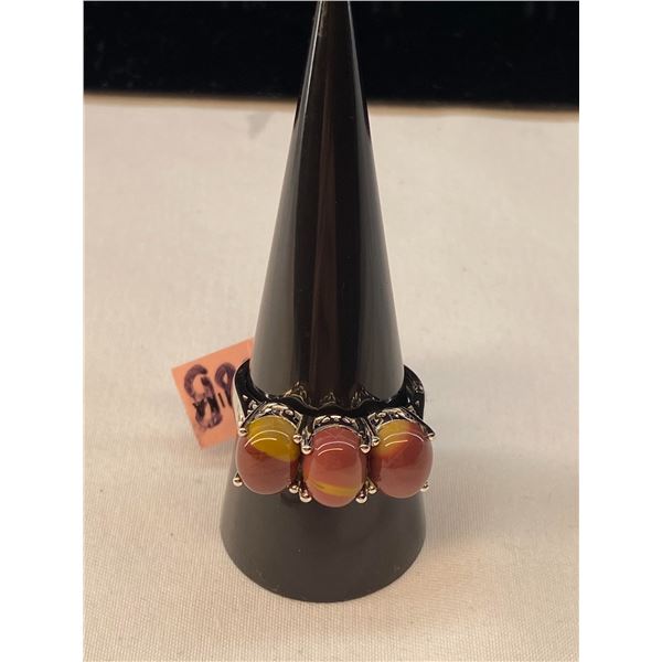 Sterling Silver Mookaite Ring A