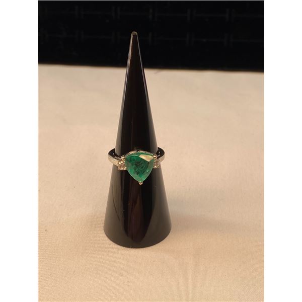 Platinum & Sterling Silver Ring A