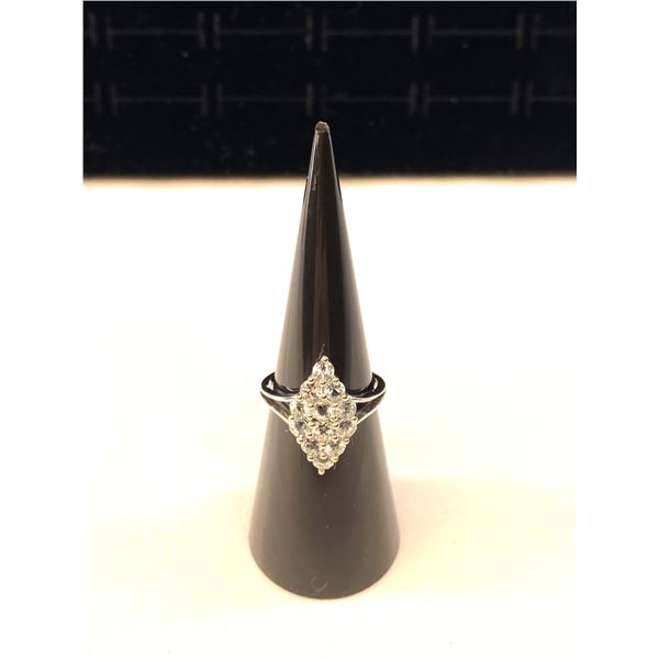 Platinum & Sterling Silver Ring A