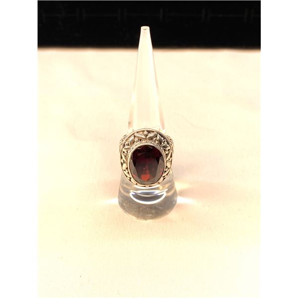 Sterling Silver Bali Sim Diamond Ring A