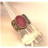 Image 3 : Sterling Silver Pink Drusy Ring A