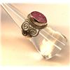 Image 4 : Sterling Silver Pink Drusy Ring A