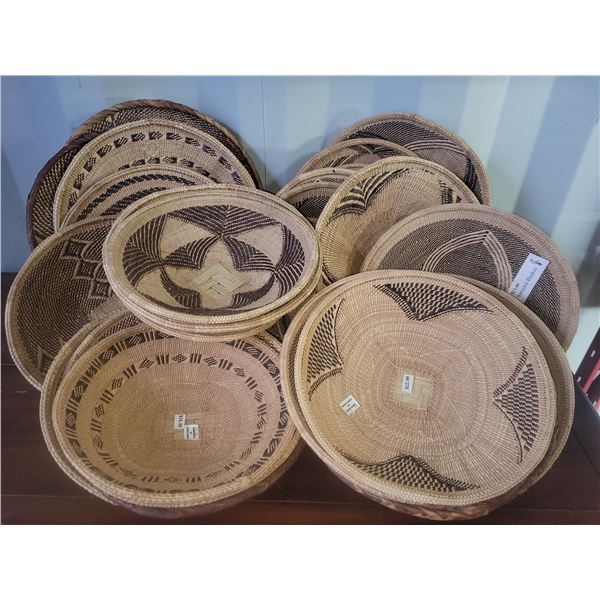 African Basket Trays A