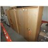 Image 2 : 4 Wooden Wardrobe Cabinets