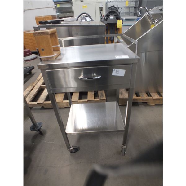 Stainless Steel Cart On Wheels