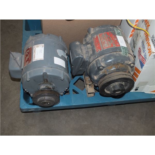 Two 2hp Electric Motors