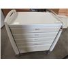 Image 1 : 5 Drawer Medical Storage Cabinet On Wheels