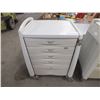 Image 1 : 5 Drawer Medical Storage Cabinet On Wheels