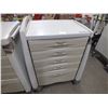 Image 1 : 5 Drawer Medical Storage Cabinet On Wheels