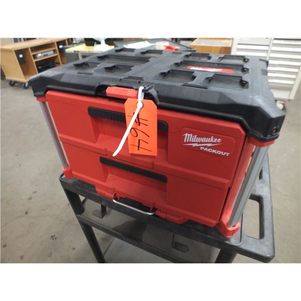 Milwaukee 2 Drawer Packout Box