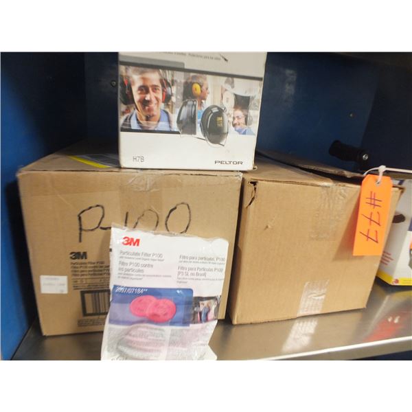 2 Case's Of P-100 Respirator Filters