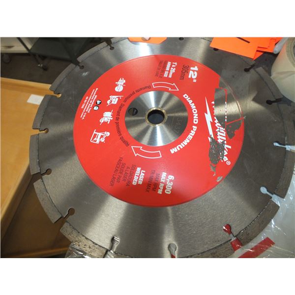 2 Milwaukee Saw Blades