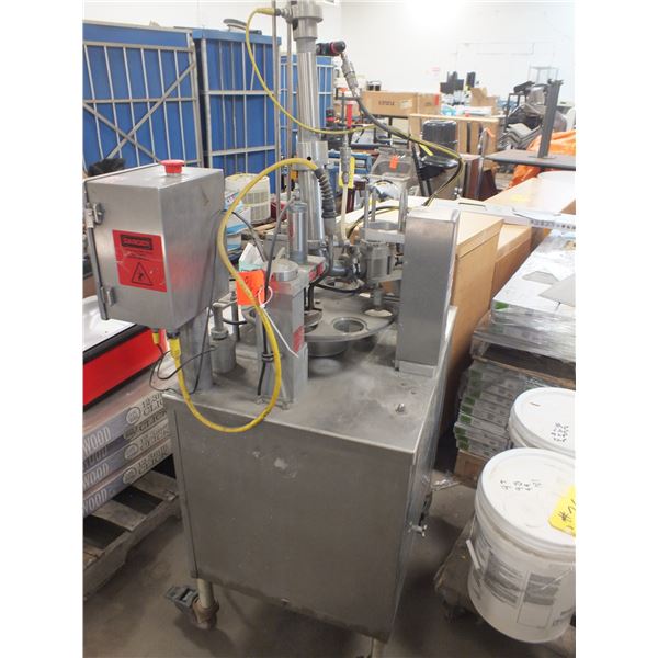 Stainless steel Rotary Cup Sealing Machine