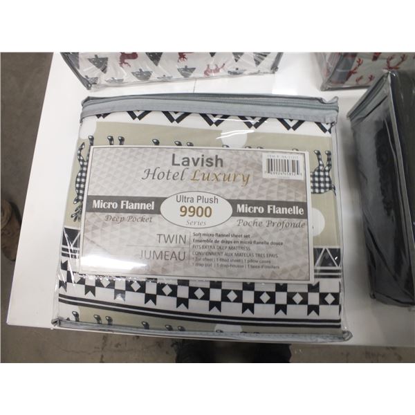 Twin Flannel Sheet Set