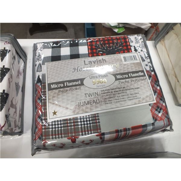 Twin Flannel Sheet Set