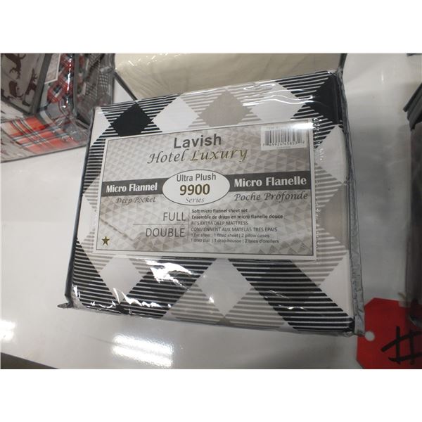 Full Double Flannel Sheet Set