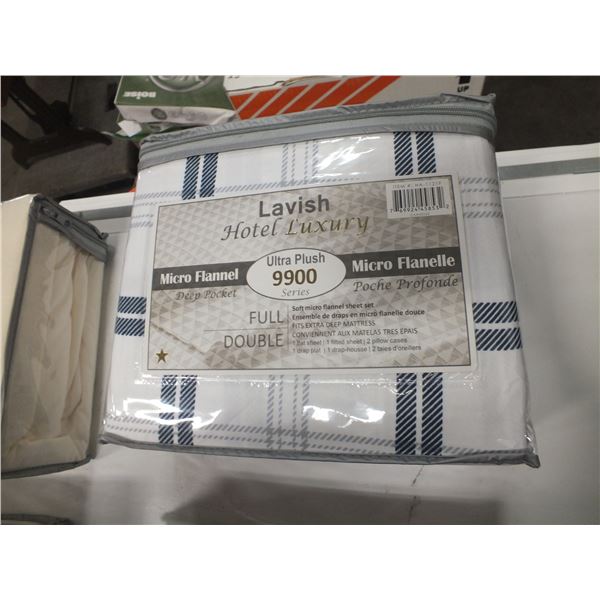 Full Double Flannel Sheet Set