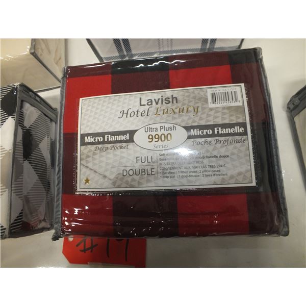 Full Double Flannel Sheet Set