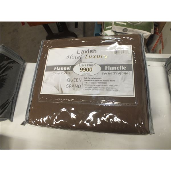 Queen Sized Flannel Sheet Set