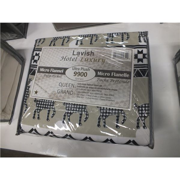 Queen Sized Flannel Sheet Set