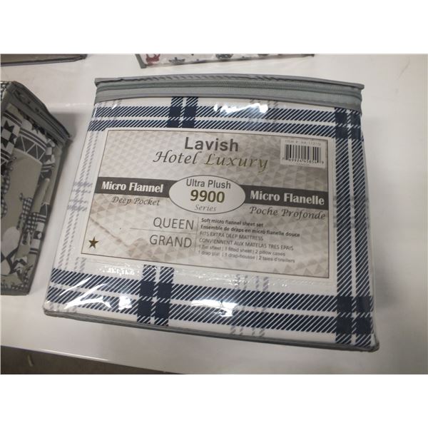 Queen Sized Flannel Sheet Set