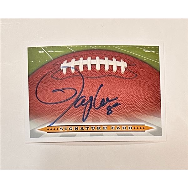 Lawrence Taylor Autographed Card