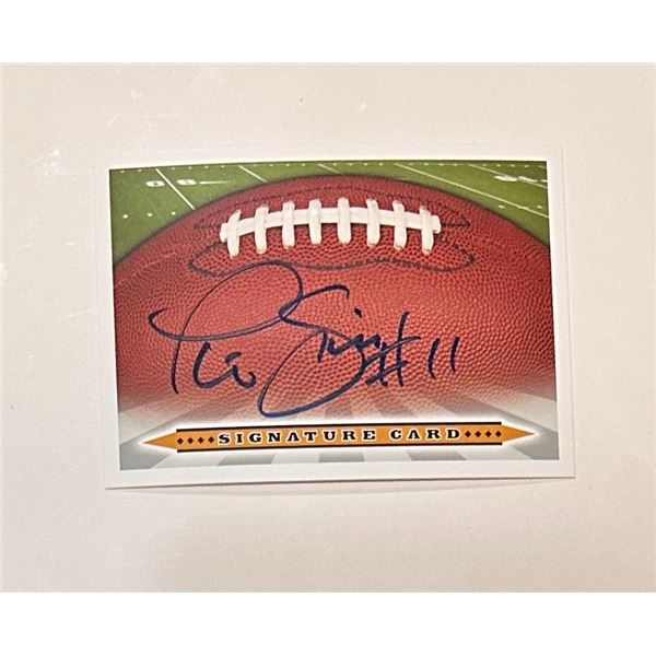 Phil Simms Autographed Card