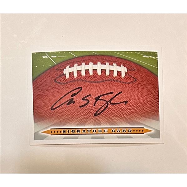 Chris Kyle Navy Seal Autographed CARD