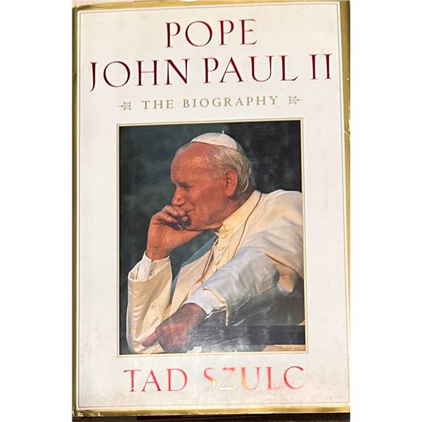Pope John Paul 2 Autographed Book