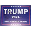 Image 1 : Donald Trump Autographed Political Sign