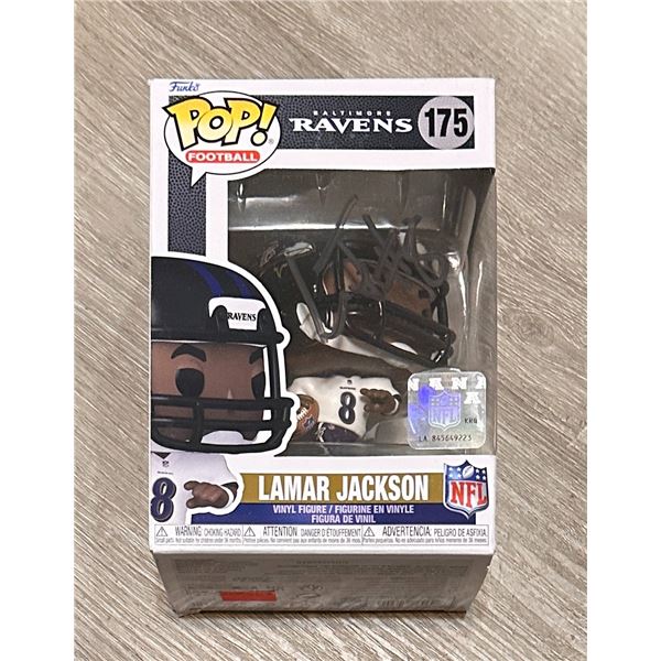 Lamar Jackson Autographed RAVENS Funko