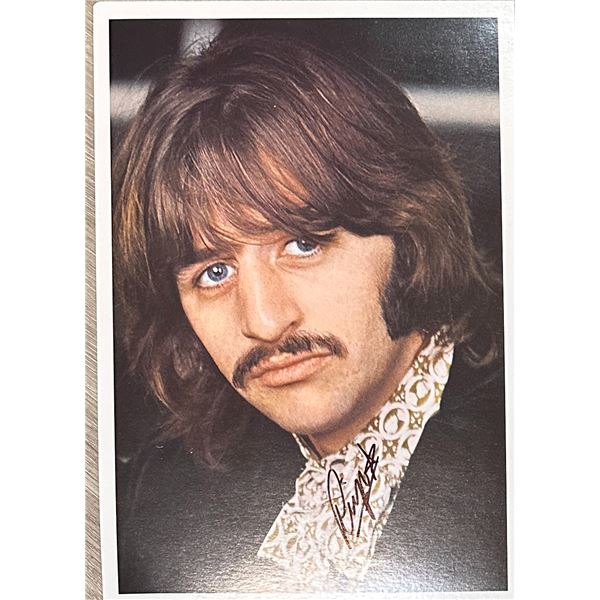 Ringo Starr Autographed Photo