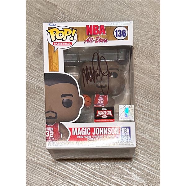 Magic Johnson Autographed Funko