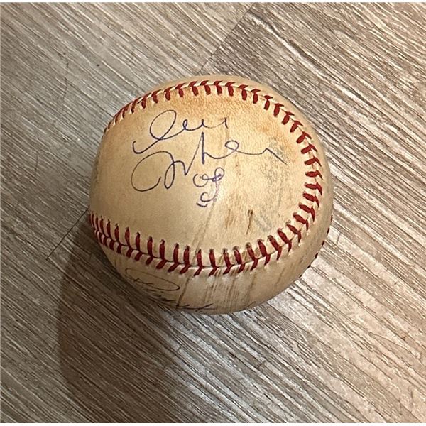 The Beatles Autographed Baseball JOHN PAUL GEORGE RINGO