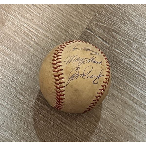 Elvis Presley Autographed Baseball