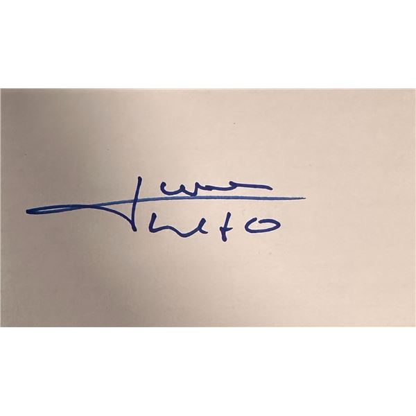 Juan Soto Autographed CARD